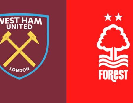 West Ham United contra Nottingham Forest