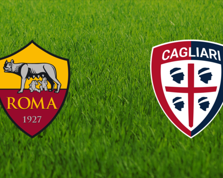 AS Rom gegen Cagliari Calcio