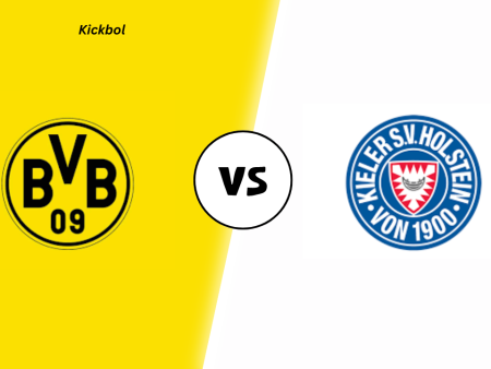 Borussia Dortmund gegen Holstein Kiel