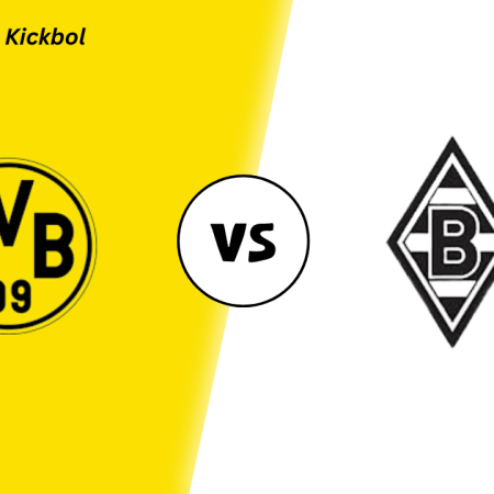 Borussia Dortmund gegen Borussia Mönchengladbach