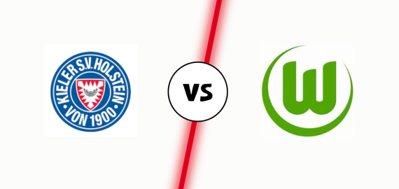 Holstein Kiel contro Wolfsburg